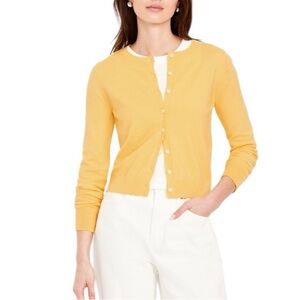 NWT Butter Yellow Cardigan